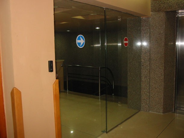 Automatic doors for Access control and time attendant